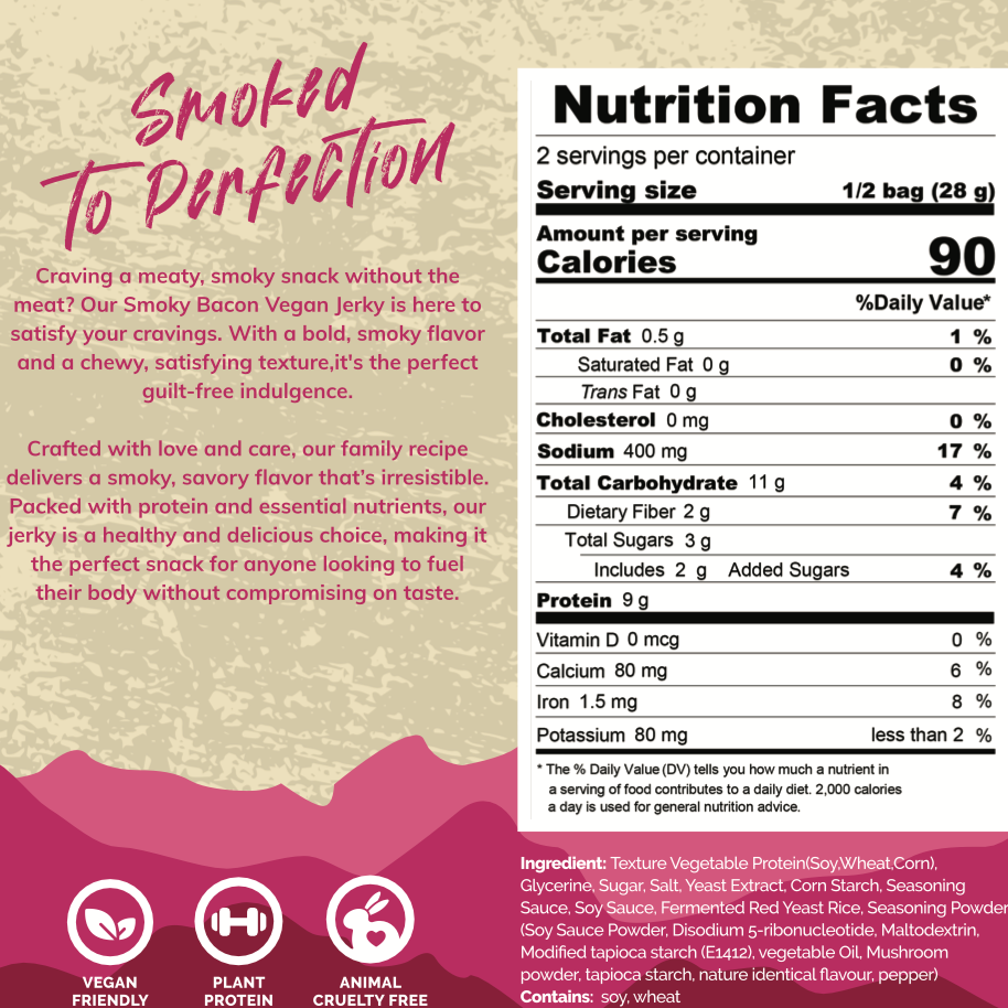 The O.G. Jerky, Smoky Bacon